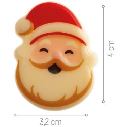 6 Dcors Nol  3, 5 cm  Chocolat Blanc. n1