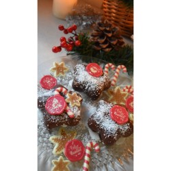 Assortiment de 3 Flocons – Chocolat Blanc. n°5