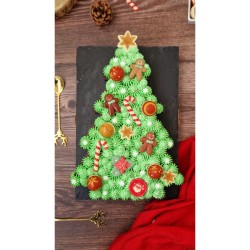 Assortiment de 3 Flocons – Chocolat Blanc. n°8