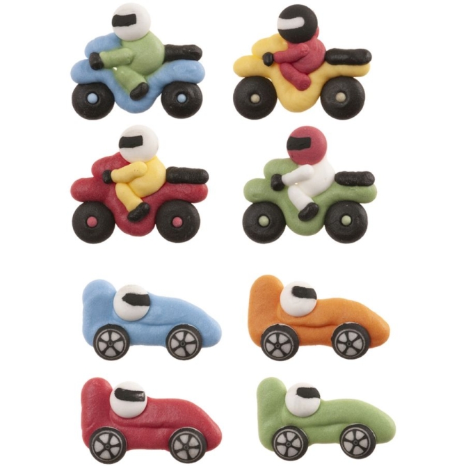 Assortiment de 4 Décors – Sucre