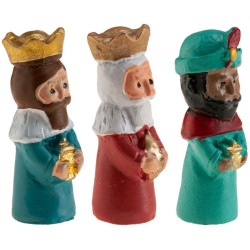 1 Fève Roi Mage Colorée – 3-3, 5 cm – Céramique. n°1