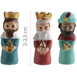 1 Fève Roi Mage Colorée – 3-3, 5 cm – Céramique. n°2
