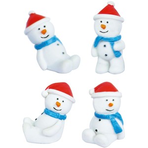 1 Fve Bonhomme de Neige  3-3,5 cm  Cramique