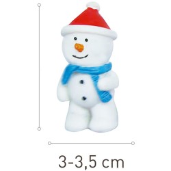1 Fève Bonhomme de Neige – 3-3, 5 cm – Céramique. n°1