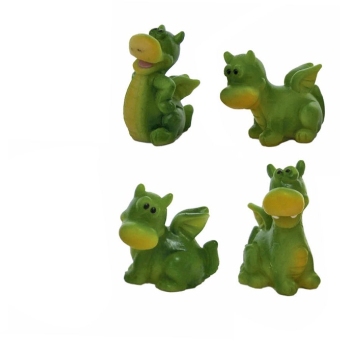 1 Fève Dragon – 3-3, 5 cm – Céramique