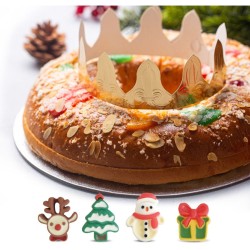 1 Figurine de Noël 2D – 2, 5 cm – Plastique. n°2