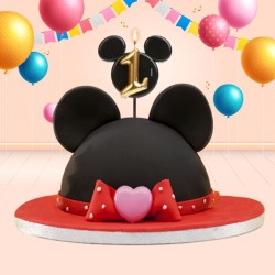Bougie Anniversaire Mickey Mouse N°1 – 8, 5 cm. n°2