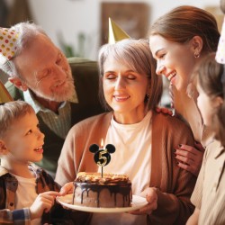 Bougie Anniversaire Mickey Mouse N°2 – 8, 5 cm. n°4