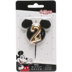 Bougie Anniversaire Mickey Mouse N°2 – 8, 5 cm. n°8