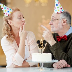 Bougie Anniversaire Mickey Mouse N°3 – 8, 5 cm. n°8