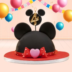 Bougie Anniversaire Mickey Mouse N°4 – 8, 5 cm. n°2
