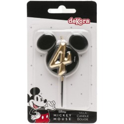 Bougie Anniversaire Mickey Mouse N°4 – 8, 5 cm. n°8