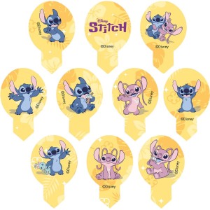 20 D�corations � Cupcakes en Azyme Stitch et Angel