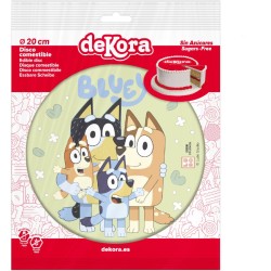 Disque Bluey et Bingo � 20 cm - Comestible. n�1