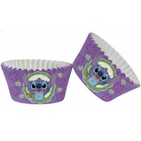 25 Caissettes � Cupcakes � 5cm - Stitch