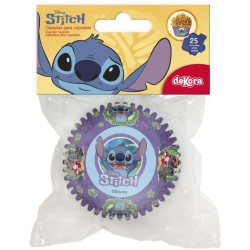 25 Caissettes � Cupcakes � 5cm - Stitch. n�3