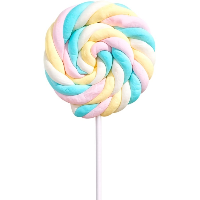 Sucette Mallow Twist - 65 g 