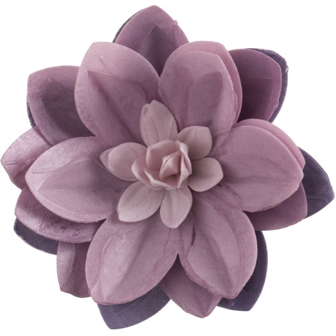 Nénuphar en Azyme Lilas – Ø 14 cm