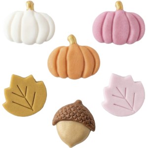 6 D�corations 2D Automne � En Sucre