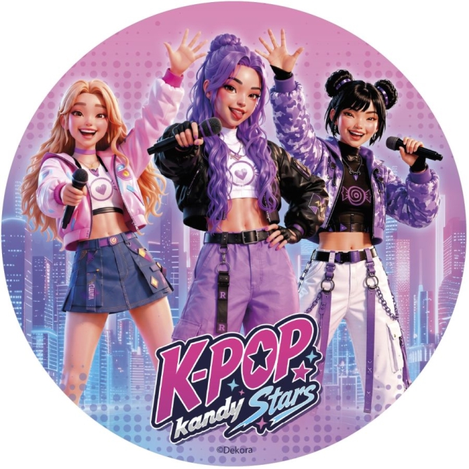 Disque Kpop Kandy Ø 20 cm – Comestible