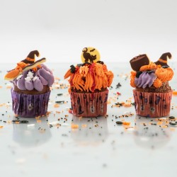 7 Décorations Halloween – En Chocolat Blanc. n°1