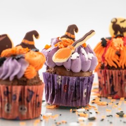 7 Décorations Halloween – En Chocolat Blanc. n°3