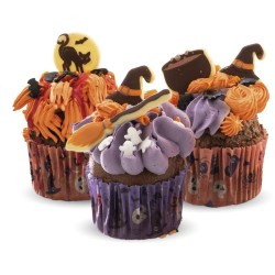 7 Décorations Halloween – En Chocolat Blanc. n°4