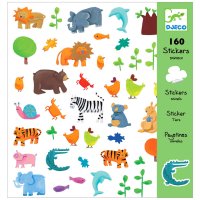 160 Stickers Animaux