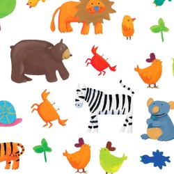 160 Stickers Animaux. n°1
