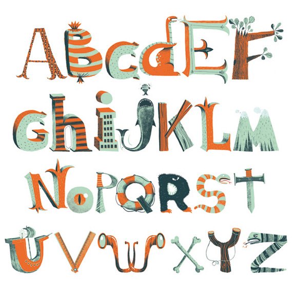Stickers Muraux Alphabet Pirate 