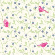 Papier peint Fleurs Volubilis