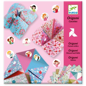Kit Origami - Cocottes à gages (Filles)