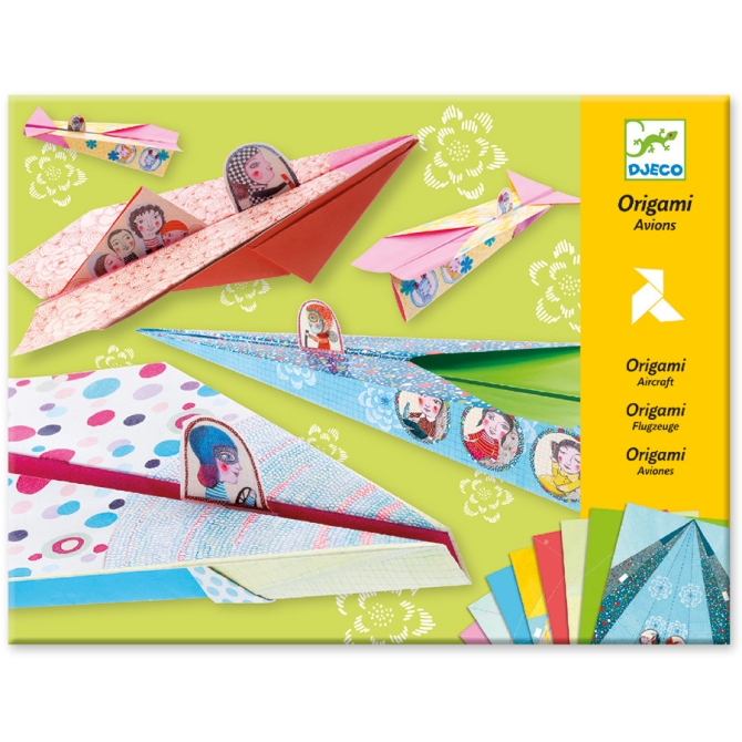 Kit Origami Avions coquets (filles) 