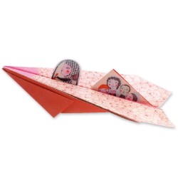 Kit Origami Avions coquets (filles). n3