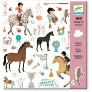 160 Stickers - Les chevaux