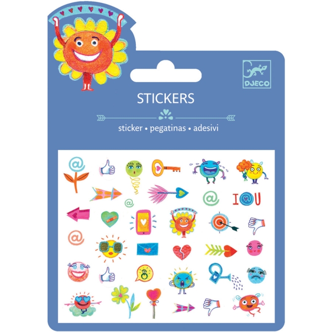 Mini stickers  Symboles Relief 2D 