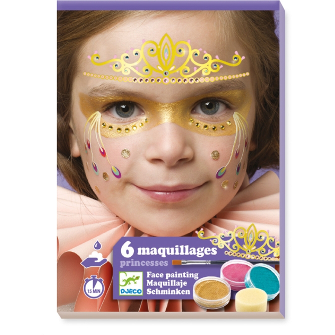 Maquillage et Stickers de Peau - Princesse 