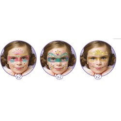 Maquillage et Stickers de Peau - Princesse. n2