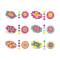 Kit 4 Toupies DIY Fleurs images:#0
