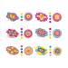 Kit 4 Toupies DIY Fleurs. n1