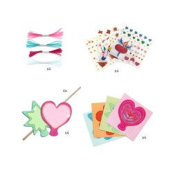 Kit 4 Baguettes Magiques DIY Fleurs. n1