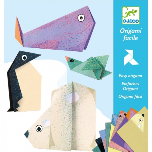 Kit Origami Animaux Polaire 