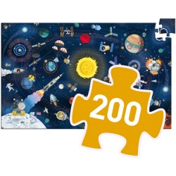 Puzzle Observation Espace  +  Livret - 200 pices. n3