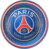 Contient : 1 x 6 Assiettes Foot PSG