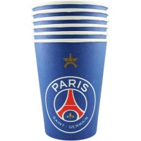 6 Gobelets Foot PSG