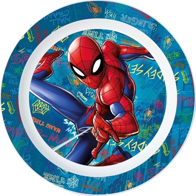 Assiette Plastique Spider-Man (22 cm) 