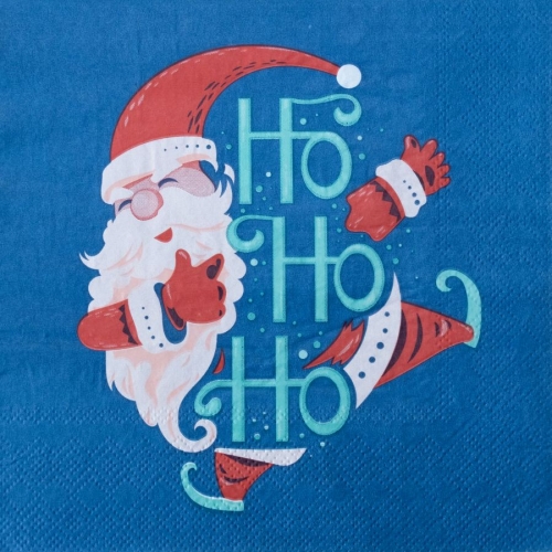 20 Serviettes Pre Nol HOHOHO 