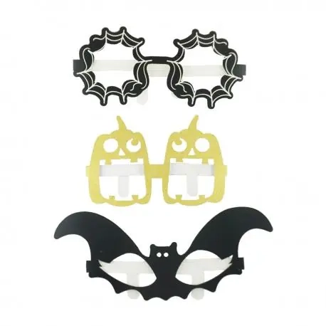 3 Lunettes en Carton - Halloween 