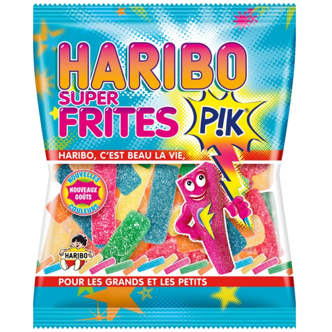 Super Frites Pik Haribo - Mini sachet 40g 