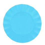 8 Petites Assiettes Compostable Turquoise